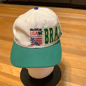vintage official 94 world cup brazil hat